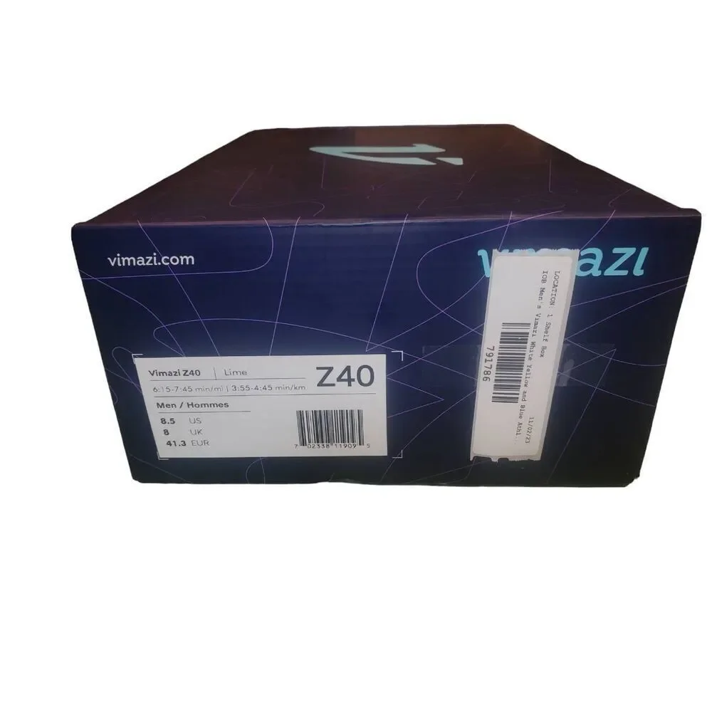 Mens Vimazi Z40 Running Shoe Sneaker Size 8.5.